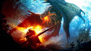 Witness The Epic Power Of This Dragon Wallpaper