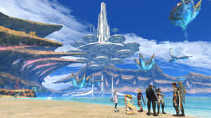 Witness The Magical Beauty Of Xenoblade Wallpaper