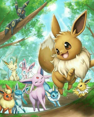 Witness The Powerful Evolutionary Process Of Pokemon! Wallpaper