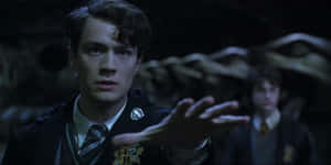 Wizarding_ Duel_ In_ Dark_ Forest.jpg Wallpaper