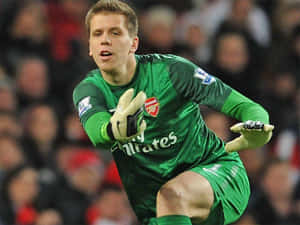 Wojciech Szczesny Between The Sticks Of Juventus. Wallpaper