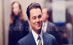 Wolf Of Wall Street Leading Actor Wallpaper