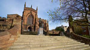 Wolverhampton St Peters Church Exterior Wallpaper