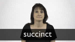 Woman Explaining Succinct Wallpaper