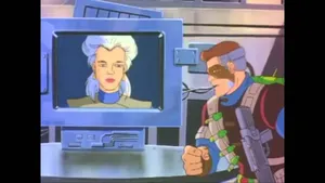 Woman On A Monitor Exosquad Wallpaper