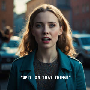 Woman Quote Urban Backdrop Wallpaper