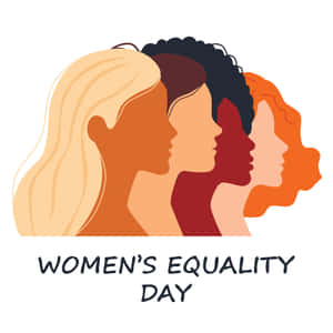 Womens Equality Day Diverse Profiles Wallpaper