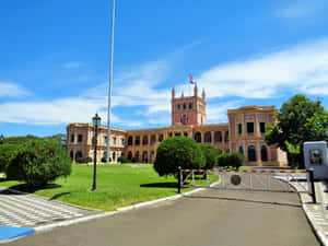 Wonderful View Of Palacio De Lopez Wallpaper