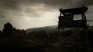 Wooden Blockhouse For Dayz Desktop Wallpaper