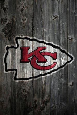 Wooden Kc Chiefs Phone Wallpaper