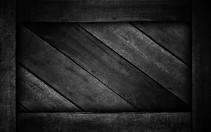 Wooden Surface In Black 3d Wallpaper