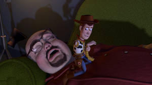 Woody And Toy Collector Wallpaper