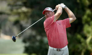 Woody Austin Focusing On His Shot Wallpaper