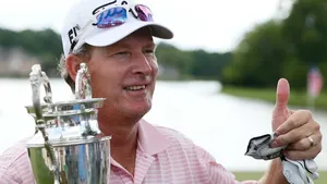 Woody Austin Smiling Wallpaper