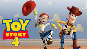 Woody Toy Story 4 Poster Wallpaper