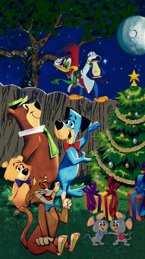 Woody Woodpecker And Yogi Bear, Best Friends Forever. Wallpaper