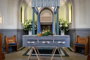 Wool Coffin Funeral Wallpaper