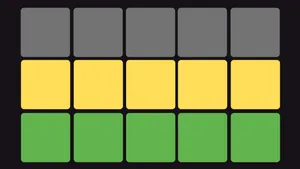 Wordle Gray Yellow And Green Wallpaper