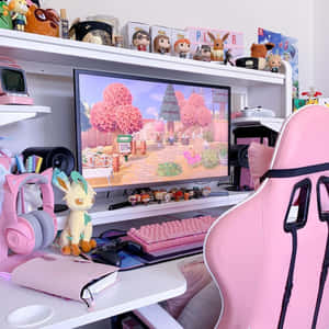 Working Or Gaming, Get Comfort And Style With A High Quality Gaming Chair Wallpaper