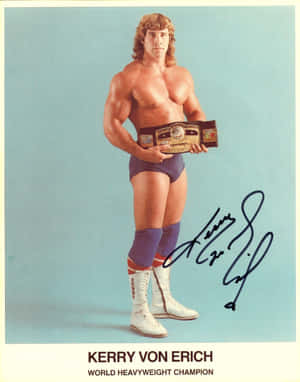 World Heavyweight Champion Kerry Von Erich Wallpaper