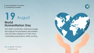 World Humanitarian Day Infographic Wallpaper