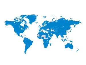 World Map Connect Wallpaper