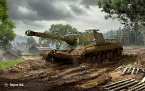 World Of Tanks Object 268 Wallpaper