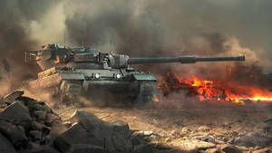 World Of Tanks Smokey-gray Wallpaper