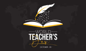 World Teachers Day Celebration Graphic Wallpaper