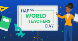 World Teachers Day Celebration Wallpaper