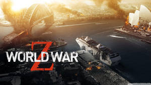 World War Z 4k Burning City Wallpaper