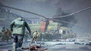 World War Z 4k Military Copter Wallpaper