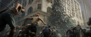 World War Z 4k Zombie Mountain Wallpaper