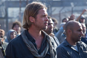 World War Z Gerry In Israel Wallpaper