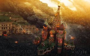 World War Z Ravaging Russia Wallpaper