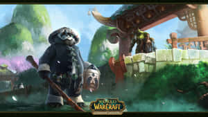 Worldof Warcraft Mistsof Pandaria Artwork Wallpaper