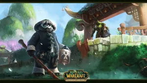Worldof Warcraft Mistsof Pandaria Artwork Wallpaper