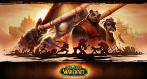 Worldof Warcraft Mistsof Pandaria Promo Art Wallpaper