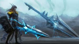 Worldof Warcraft Roguewith Energy Blades Wallpaper