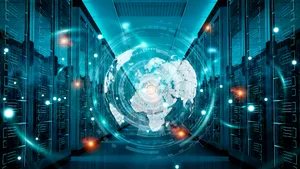 Worldwide Network Data Center Wallpaper