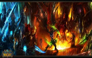 Wow Burning Crusade Promotional Poster Wallpaper