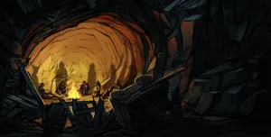 Wrath Of The Righteous Cave Wallpaper