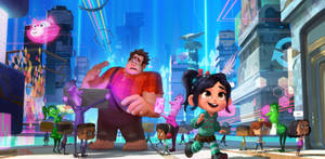 Wreck-it Ralph 2 Internet Community Wallpaper