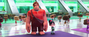 Wreck-it Ralph Ebay Bidding Scene Wallpaper