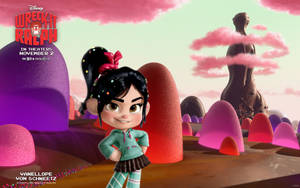 Wreck-it Ralph Vanellope Von Schweetz Wallpaper