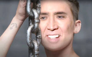 Wrecking Ball Nicolas Cage Meme Wallpaper