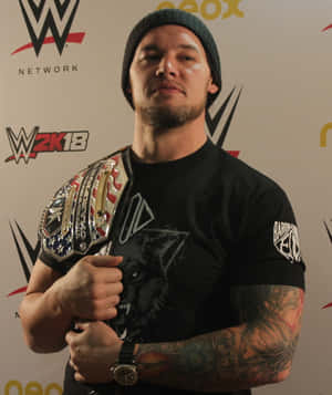 Wrestler Baron Corbin At W2k18 Event Wallpaper