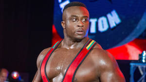 Wrestler Big E In Red Wallpaper