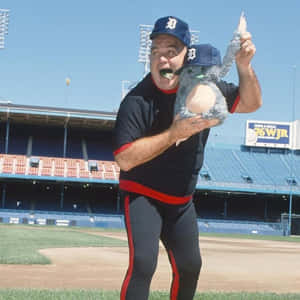 Wrestler George Steele And Mine Wallpaper