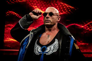 Wrestler_with_ Sunglasses_and_ Jacket Wallpaper